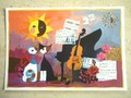 Rosina Wachtmeister Postkarte "Katzen mit Cello"