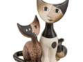 Rosina Wachtmeister Arte Grafica Katzen 2017 "Elsa e Fermo"