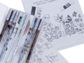 Rosina Wachtmeister Postkarte Katzen und Filzstifte Piccolo Artista