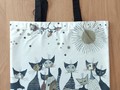 Rosina Wachtmeister Katzen Einkaufstasche "Cats sepia"