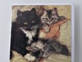 klappkarte Katze mit 2 Kätzchen The Cats'Nap