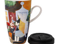 Rosina Wachtmeister Katzen Mug mit Deckel 2023 Una bellissima giornata