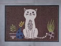 Teppich Fussmatte wash & dry Katze Content Cat