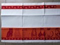 Küchentuch Katzen orange bordeaux