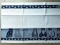 Küchentuch Katzen dunkelblau