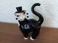 WhimsiClay Katze WEDDED BLISS GROOM