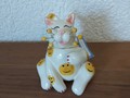 WhimsiClay Katze HAPPY