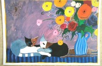 Rosina Wachtmeister Postkarte "Chill out"