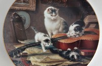 Sammelteller Katzen String Quartet
