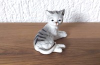 Kleine graue Katze vintage 29