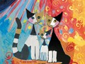Servietten Rosina Wachtmeister Katzen "Together"