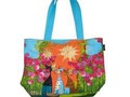 Rosina Wachtmeister Tasche shopper klein "Giardino delle rose"