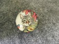 Magnet aus Glas mit Katze II