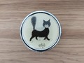 Albert Dubout Pillendose "Katze Mignonette"