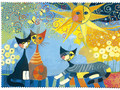 Rosina Wachtmeister Brillenputztuch "Dolce Vita"