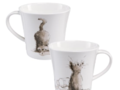 Peter Schnellhardt Tasse Mug Katze "Milchstrasse"