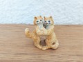 Miniatur tanzende rothaarige Katzen