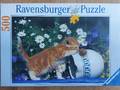 Ravensburger Puzzle 500 Katze - Kleiner Naseweis