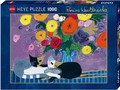 Rosina Wachtmeister HEYE Katzen Puzzle 1000 Sleep well