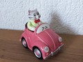 Spardose Katze im Auto