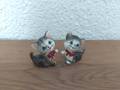 Setzkasten- 2 kleine Katzen getigert