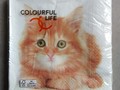Servietten rostrote Katze