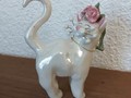 WhimsiClay Katze WEDDED BLISS BRIDE