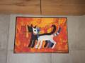 Rosina Wachtmeister Fussmatte wash & dry Katzen Terra