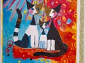 Rosina Wachtmeister Katzen Klappkarte We want to be together