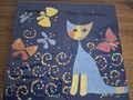 Rosina Wachtmeister Servietten Katze Danza delle farfalle