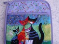 2 Rosina Wachtmeister Topflappen "Cats family"
