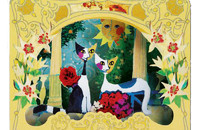 Rosina Wachtmeister 3D-Karte Katzen Congratulations