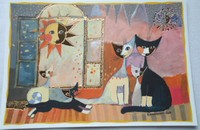 Rosina Wachtmeister Postkarte "Sonnentag"