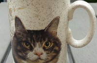 Tasse mit Katzenkopf II