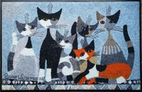 Rosina Wachtmeister Teppich Fussmatte wash & dry  "Siamo in sei"