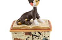 Rosina Wachtmeister Musikspieldose 2016 Katze " Tarso ama la musica"