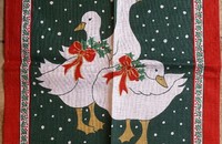 Linge de cuisine Gänse "Holly Geese"