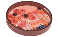 Rosina Wachtmeister Servierbrett "Fiori rossi"