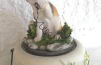 Musikspieldose Katze mit Schmetterling