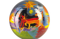 Rosina Wachtmeister Briefbeschwerer Wonderland Katzen "Paese della meraviglie"