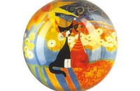 Rosina Wachtmeister Briefbeschwerer Katzen "Gatti di fiori"