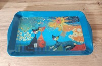 Rosina Wachtmeister Servierbrett Katzen "Dolce vita"