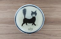 Albert Dubout Pillendose "Katze Mignonette"