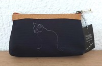 Schmink-Tasche QUIBE "Schwarze Katze" 