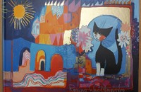 Buch Rosina Wachtmeister und ein kleines Dorf in Italien