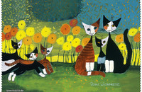 Brillenputztuch Rosina Wachtmeister "All Together"
