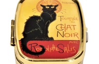Pillendöschen "Tournée du chat noir" von Steinlen