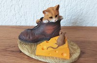Fraser Family Friends Collection rot getigerte Katze mit Maus