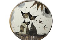 Rosina Wachtmeister Vase Katze Gatto con Stivali