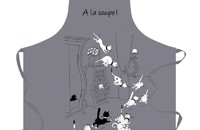 Schürze Albert Dubout Katzen A la soupe!